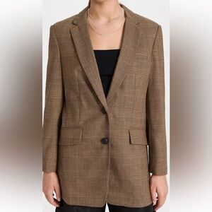 Rag & Bone Charles Plaid Blazer Size 2 Like New